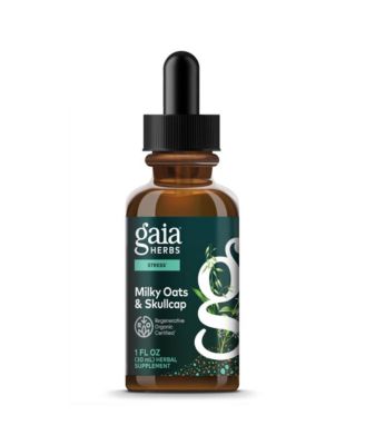 Milky Oats and Skullcap Regenerative  Certified Tinctures 1 fl oz