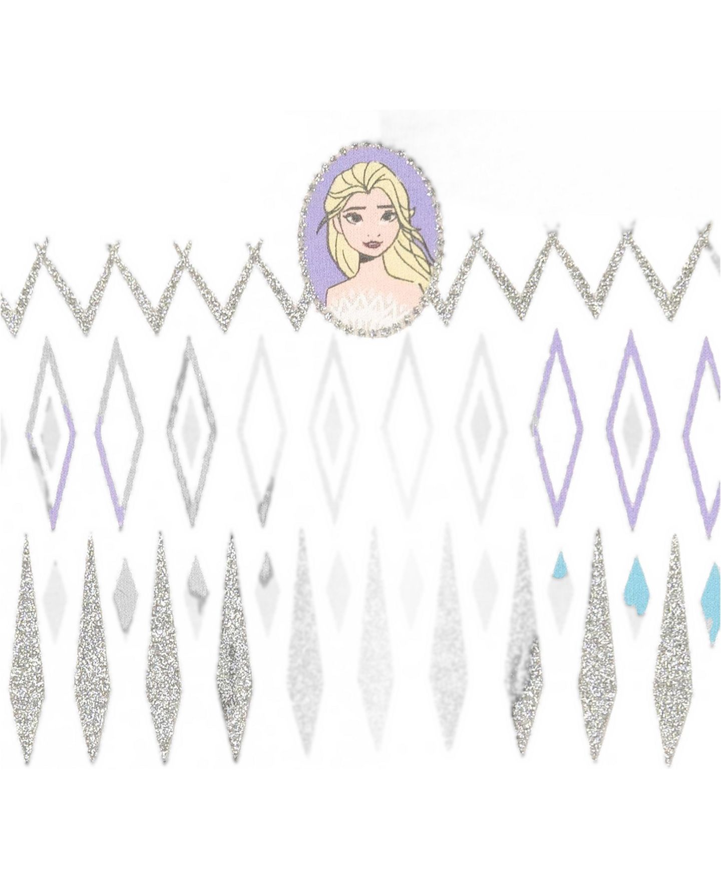 Платье Frozen Cosplay Short Sleeve Dress для девочек-малышей, цвет: Слоновая кость — фото 3
