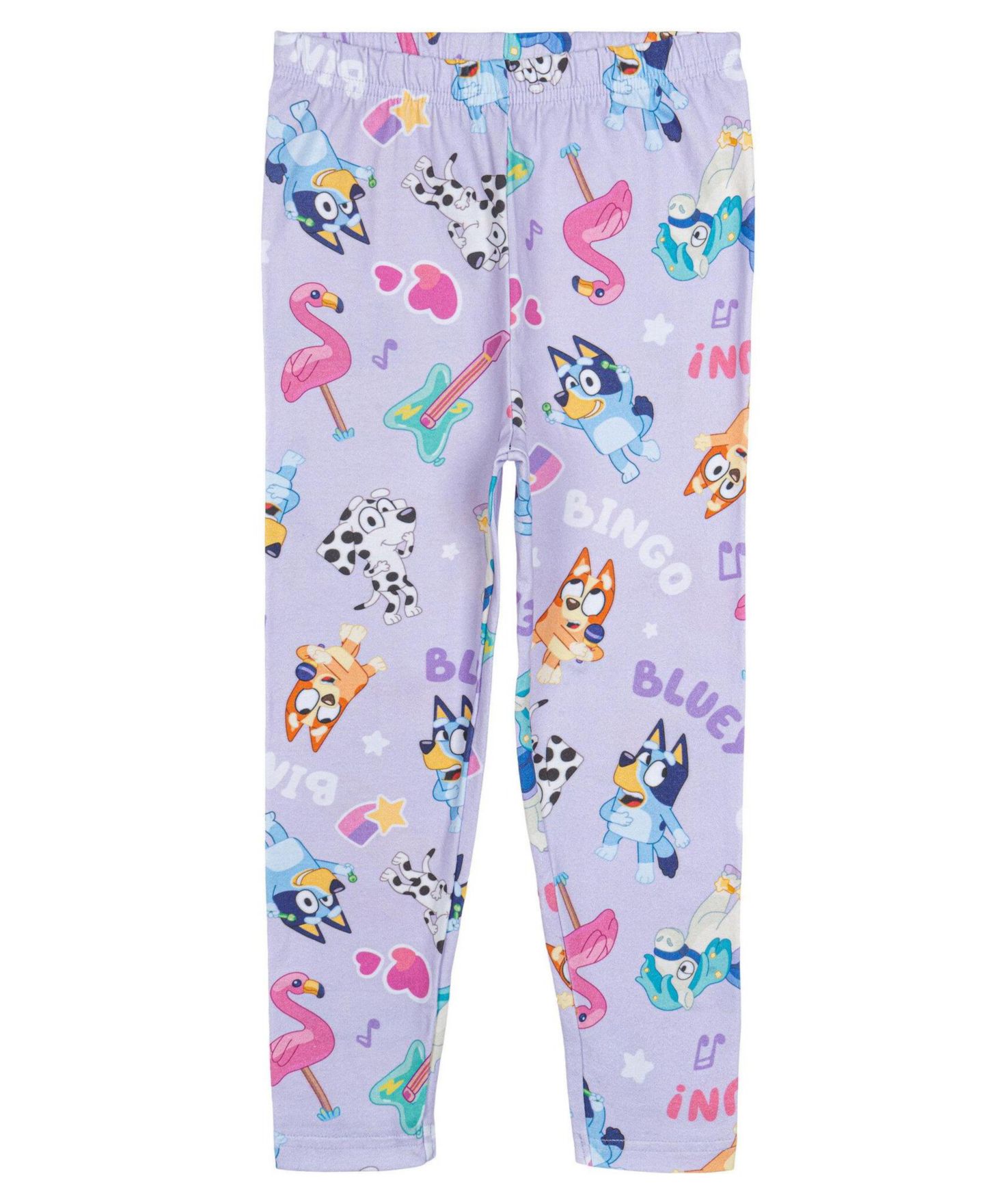 Комплект Bluey 2-Piece Fleece Hoodie and Leggings Set для девочек, цвет: Сиреневый — фото 2