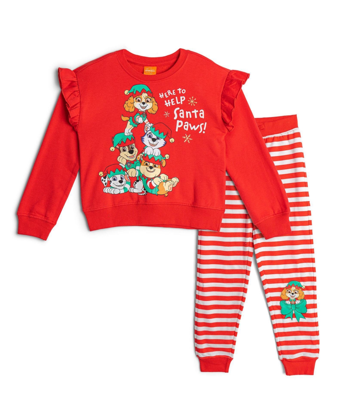Paw Patrol Toddler Girls 2T- 4T Fleece Sweatshirt and Pants Set