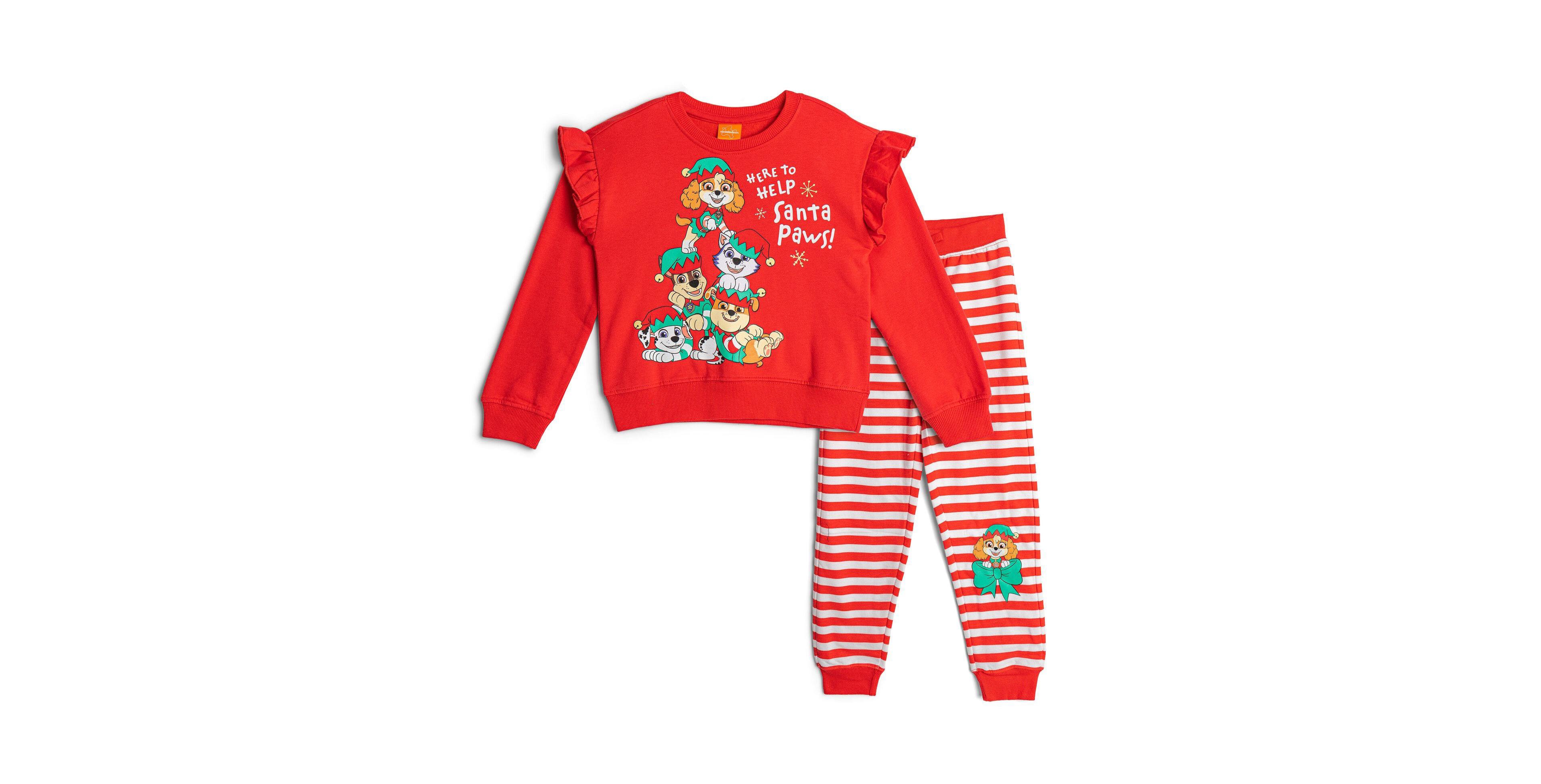 Paw Patrol Toddler Girls 2T- 4T Fleece Sweatshirt and Pants Set
