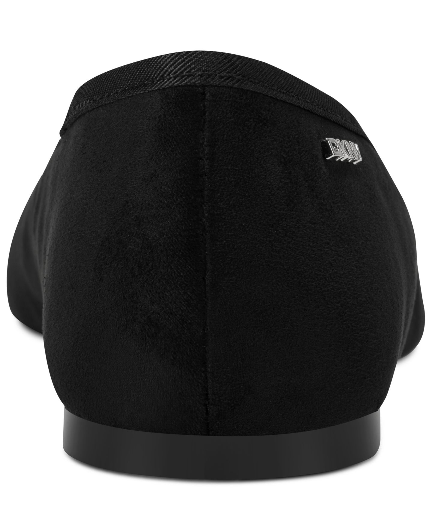 Женские балетки DKNY Diantha без застёжки, цвет: Чёрный — фото 3