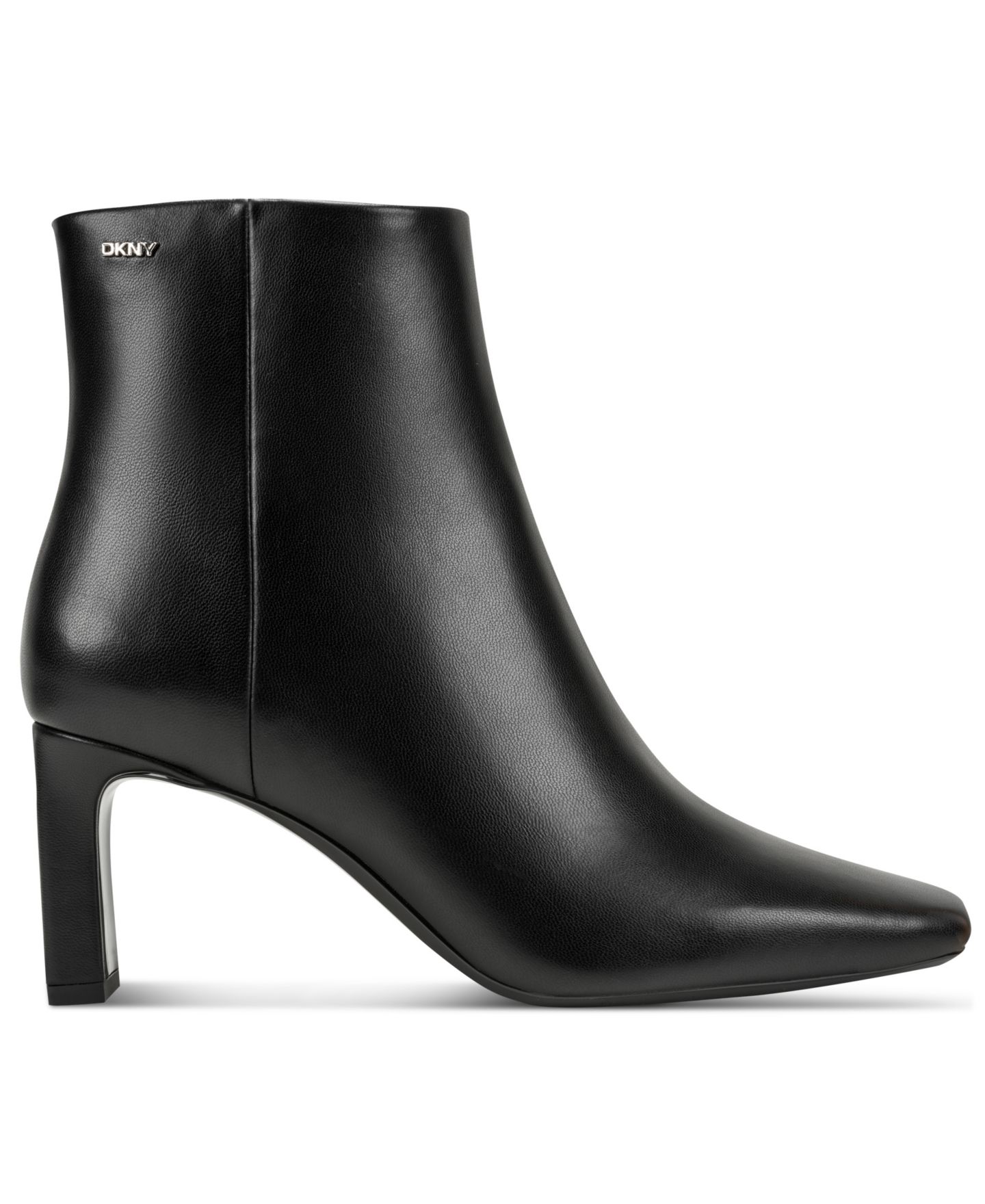Женские ботинки DKNY Kaelani Zipper Heeled Booties, цвет: Чёрный — фото 2