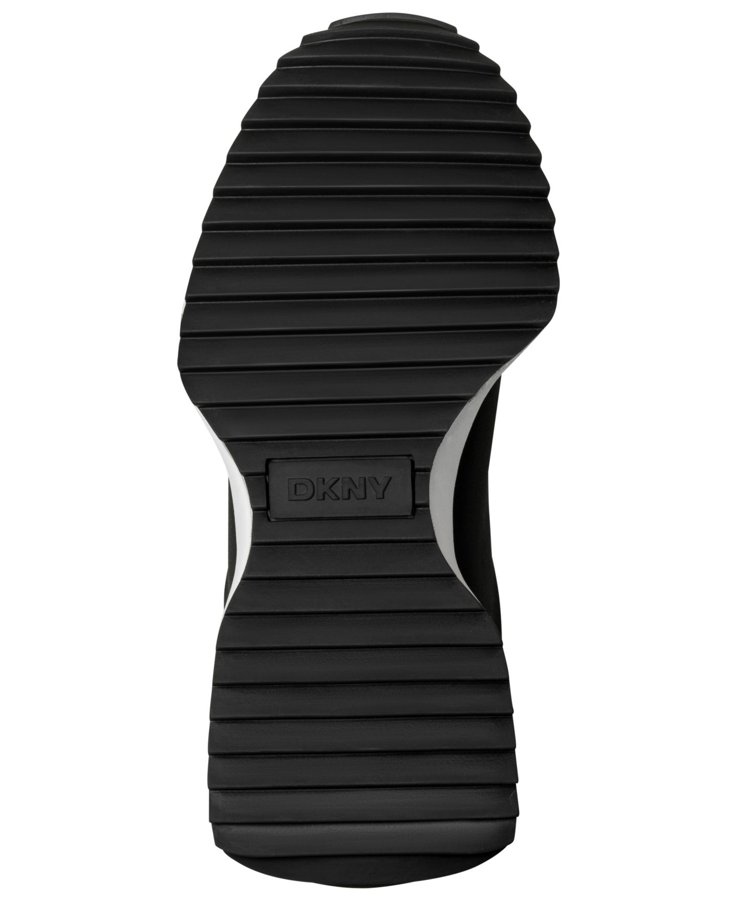 Женские кроссовки DKNY Niva Lace-Up, цвет: Чёрный / Белый — фото 5