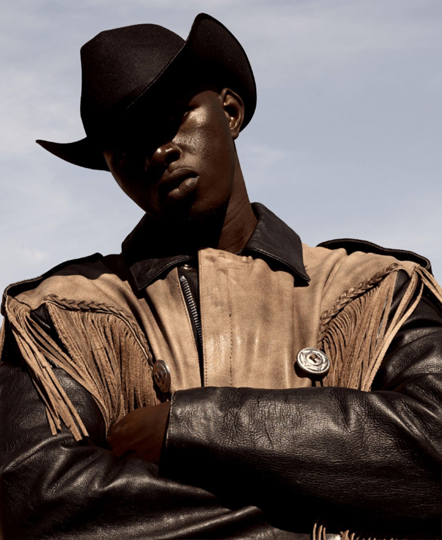 Unisex Satin Lined Cowboy Hat