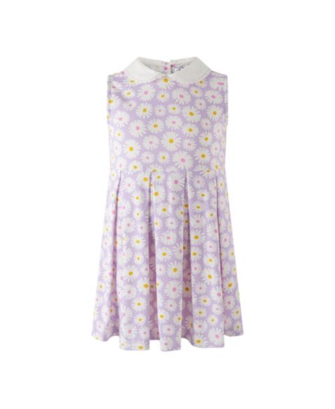 Платье Rachel Riley Daisy Jersey Dress для девочек, цвет: Фиолетовый