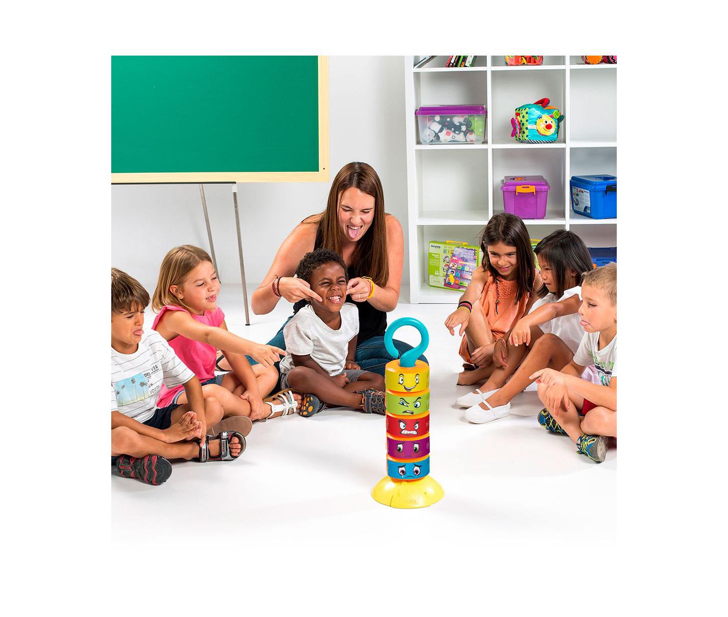 Детская настольная игра MINILAND Bbq Emotions Social-Emotional Learning Board Game, Ages 3+, цвет: Красный разноцветный — фото 4