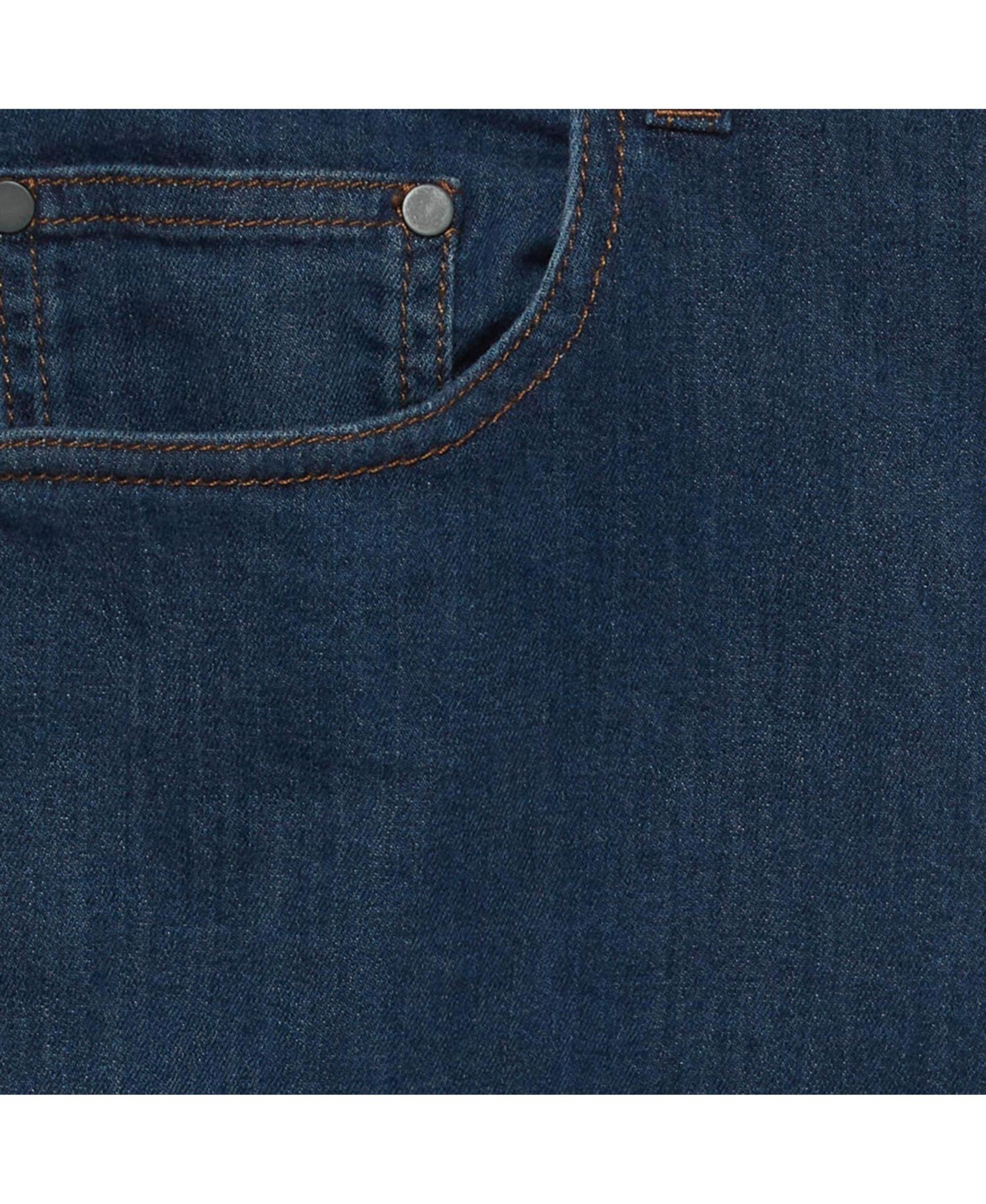 Men's Denim Skull Applique Jeans