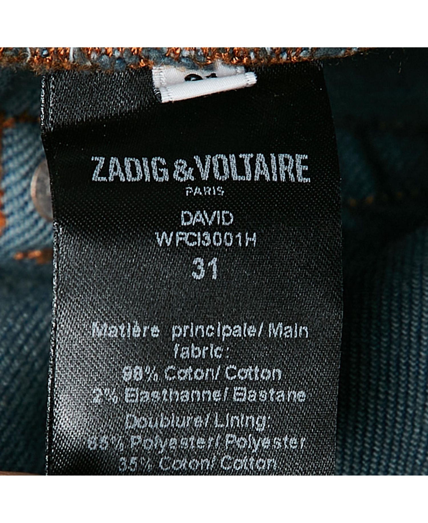 Men's Brushed Denim David Jeans