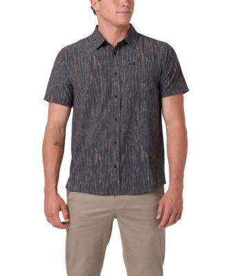 Men's Button-up Print Shirt