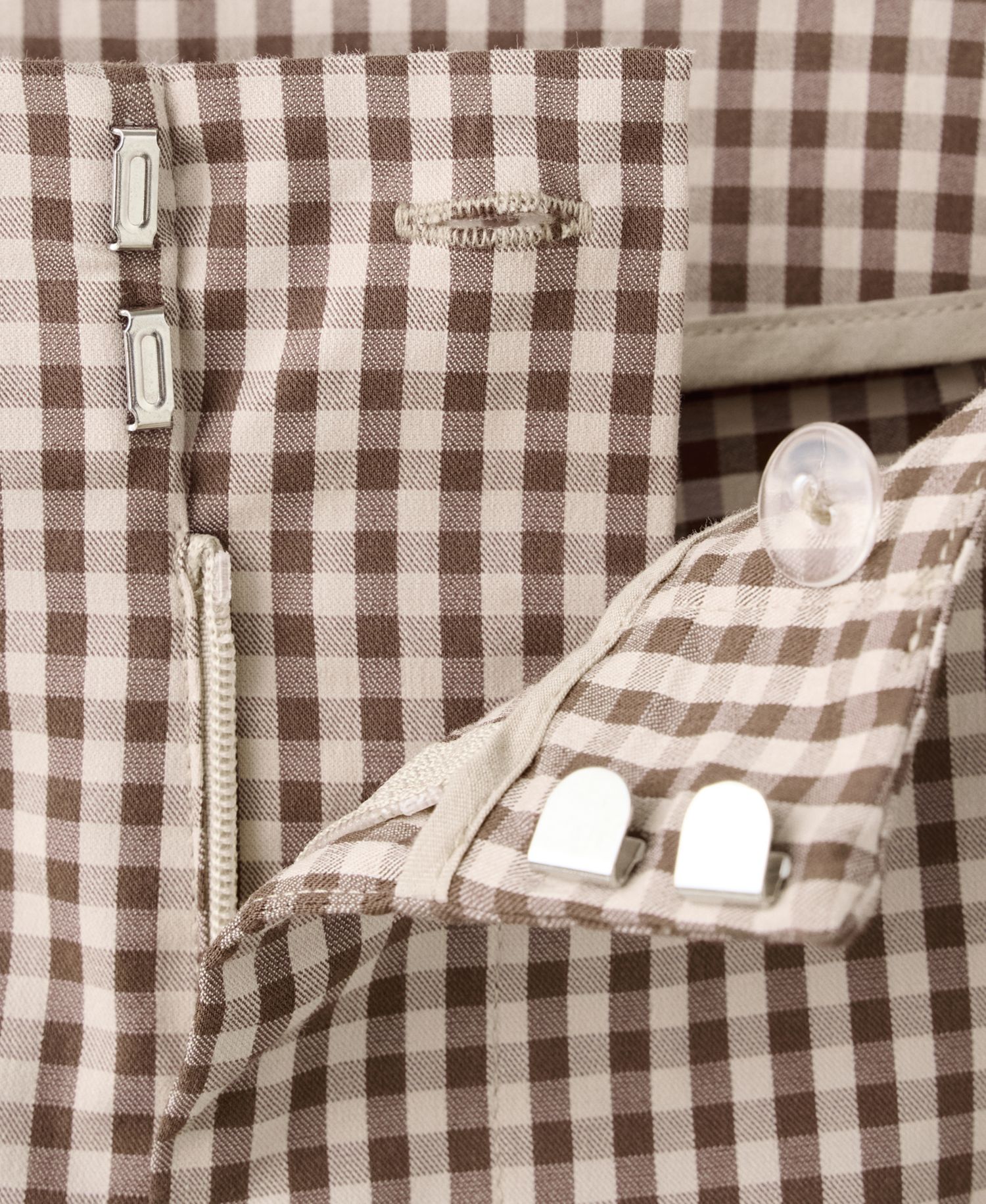 Women's Gingham Capri Pants