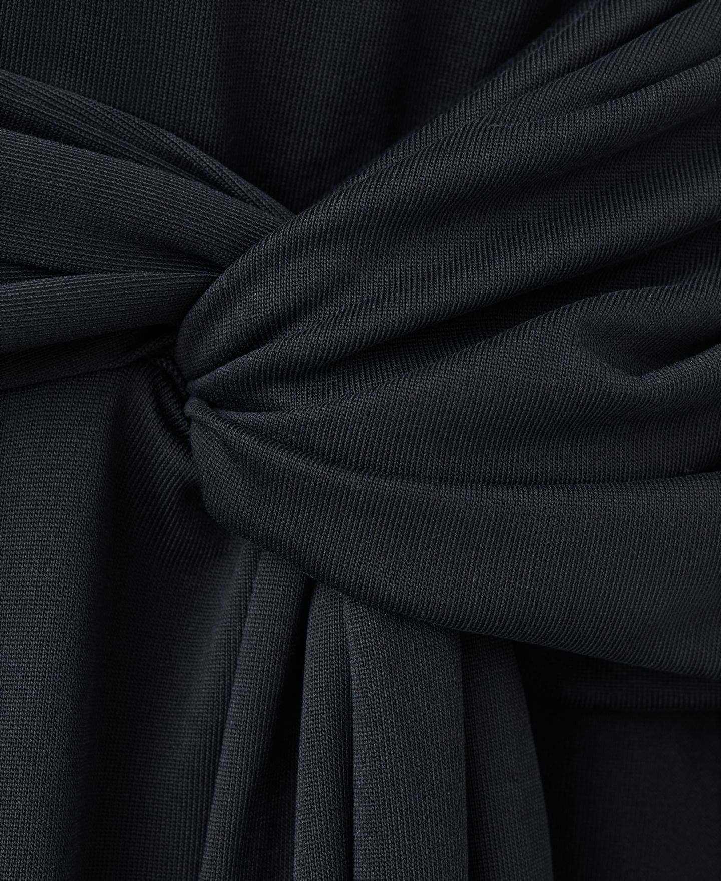 Женская юбка Mango Fitted Ruched, цвет: Угольный — фото 3