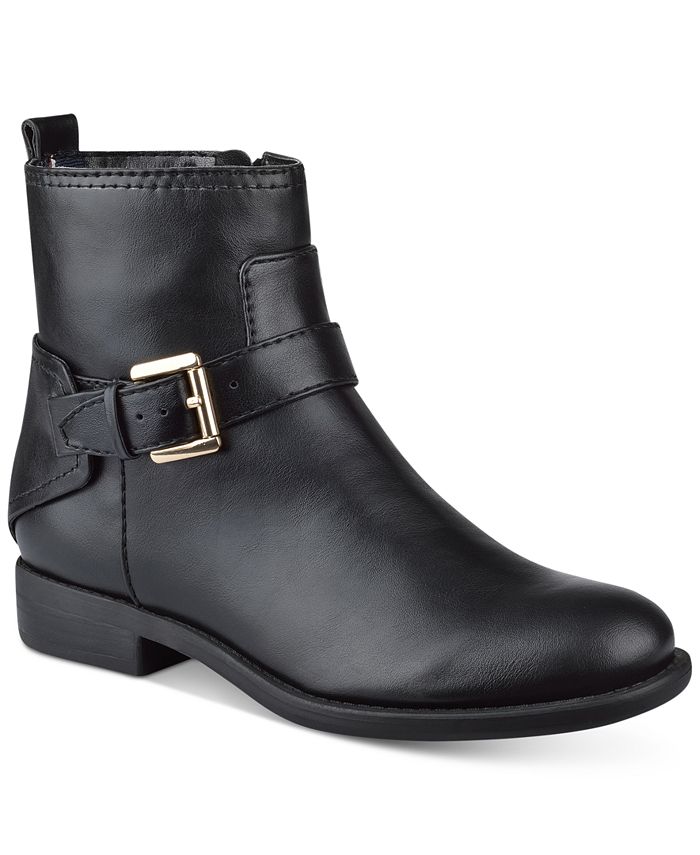 skandaløse Datter couscous Tommy Hilfiger Safire Buckle Ankle Booties - Macy's