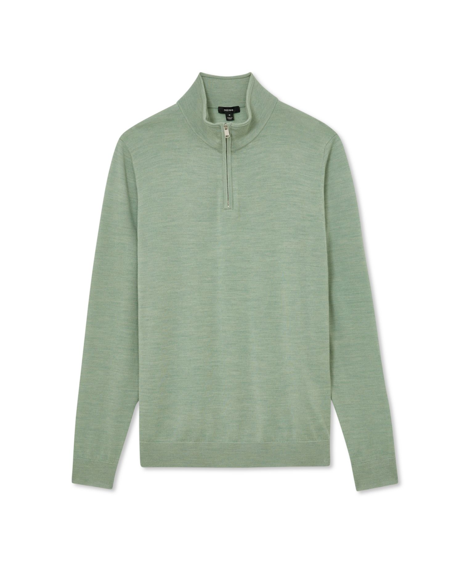 Men's Blackhall Merino Wool Half-Zip Funnel-Neck Jumper