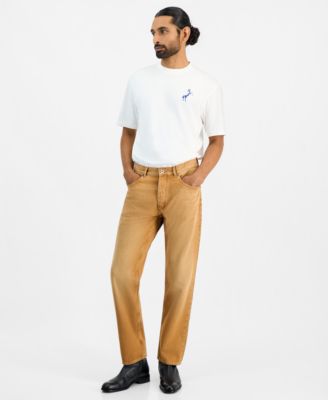 HUGO by Men's Jonah Lightweight Straight-Leg Denim Jeans