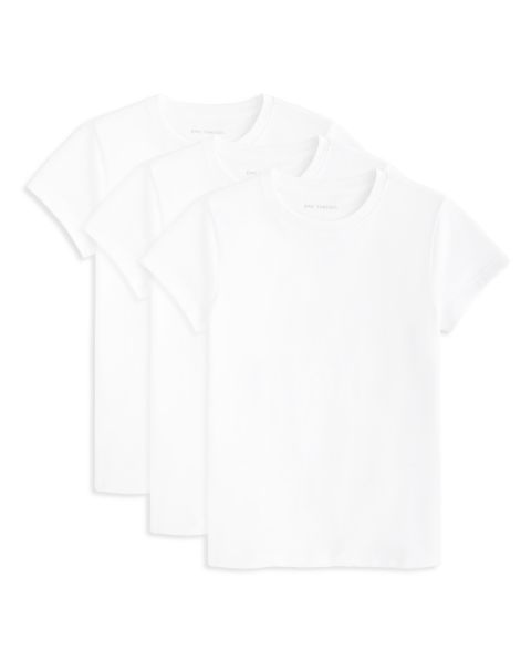 Футболки Epic Threads Short-Sleeve Solid T-Shirts, 2+1 Free Bonus Pack для мальчиков, цвет: Яркий белый