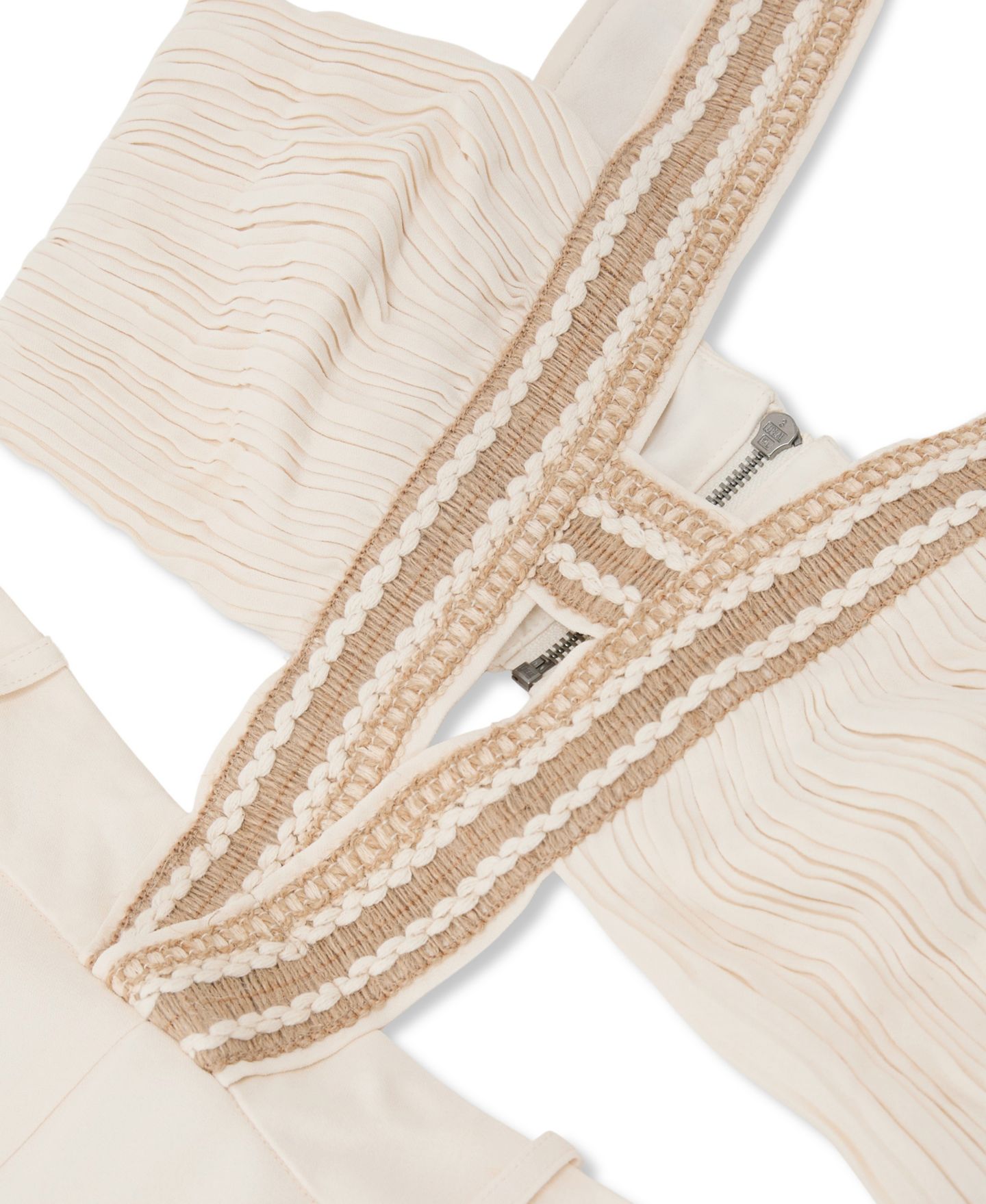 Женский комбинезон REISS Scarlett Cut-Out Jumpsuit, цвет: Слоновая кость — фото 7