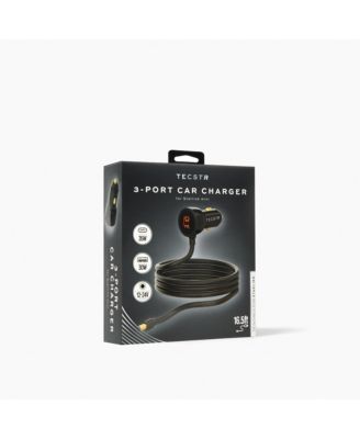 3-Port Digital Display Starlink Mini Car Charger