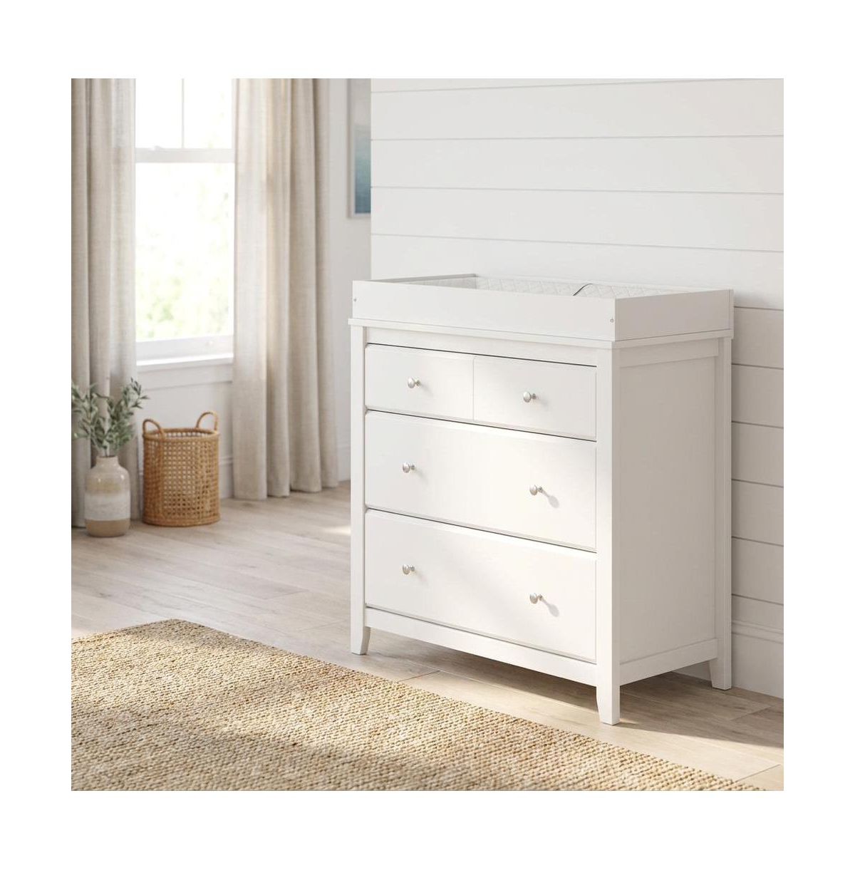 Storkcraft Carmel 3 Drawer Chest with Changing Topper