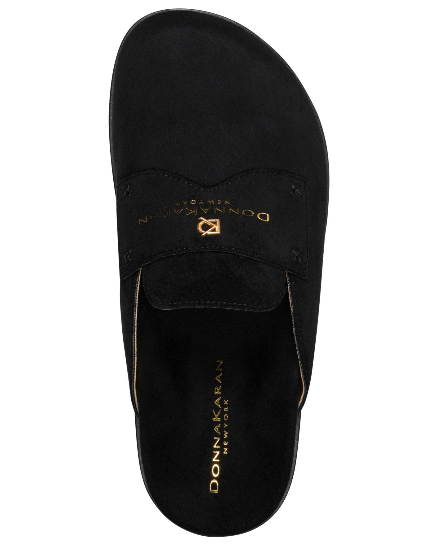 Женские сабо Donna Karan New York Hayden Slip-On Mules, цвет: Чёрный — фото 4