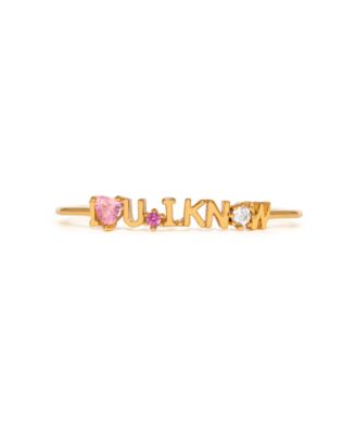 Crystal Star Wars™ I Love You, I Know Adjustable Ring