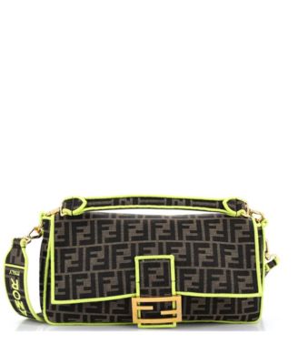 Large Baguette NM Bag Zucca Canvas