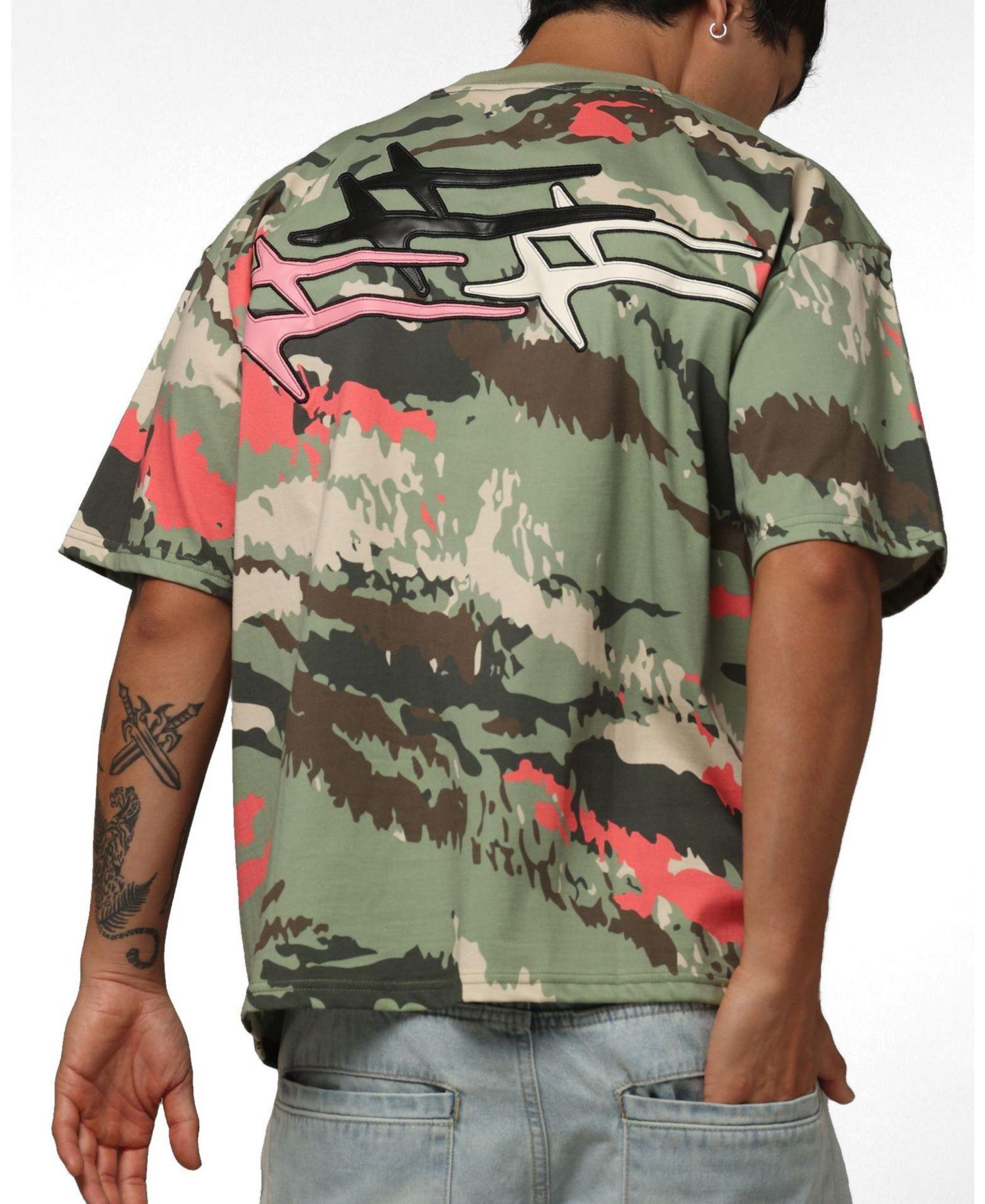 Men's Hybrid Patch T-Shirt