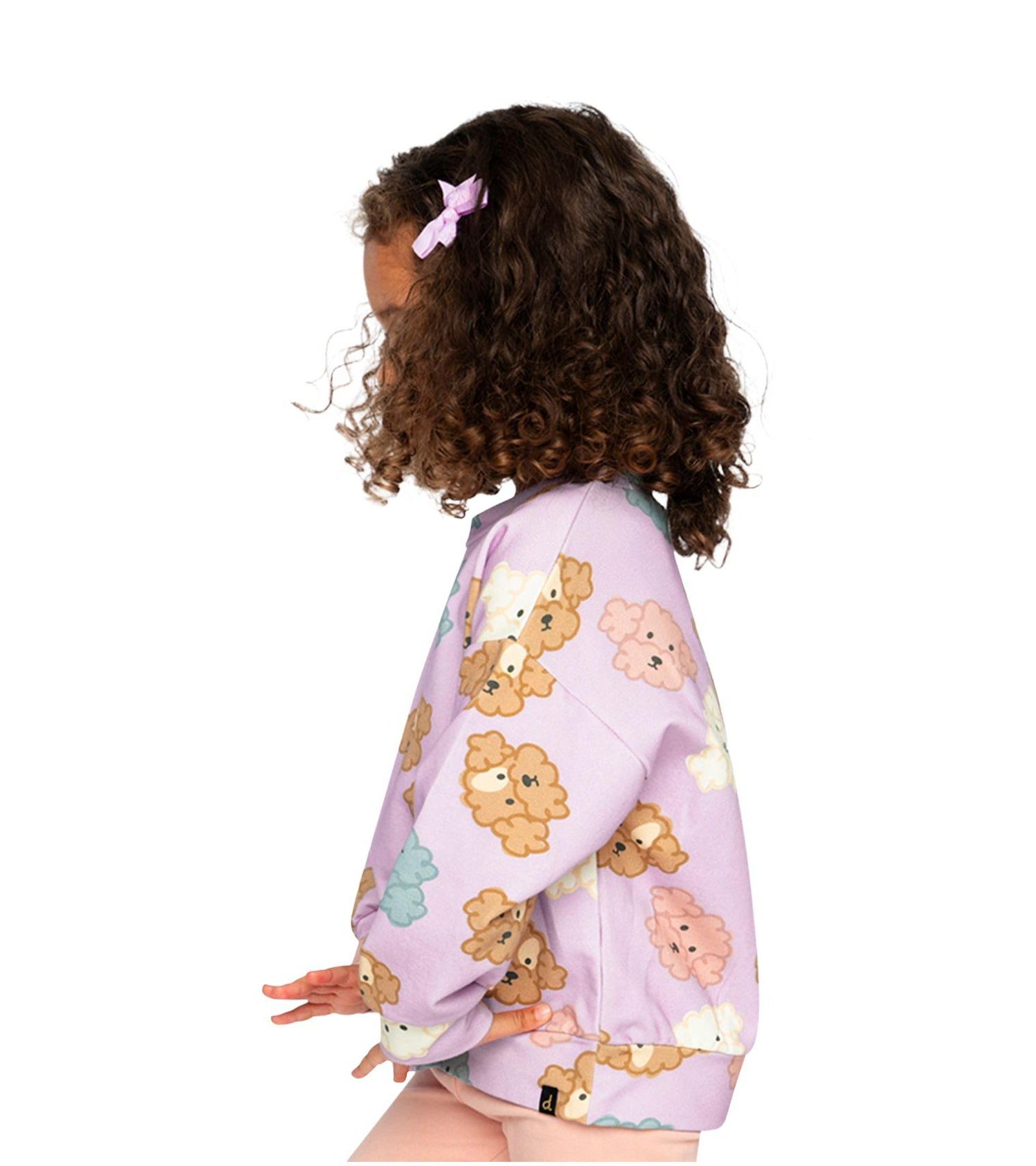 Little and Big Girl (6-12) Printed Sweatshirt
