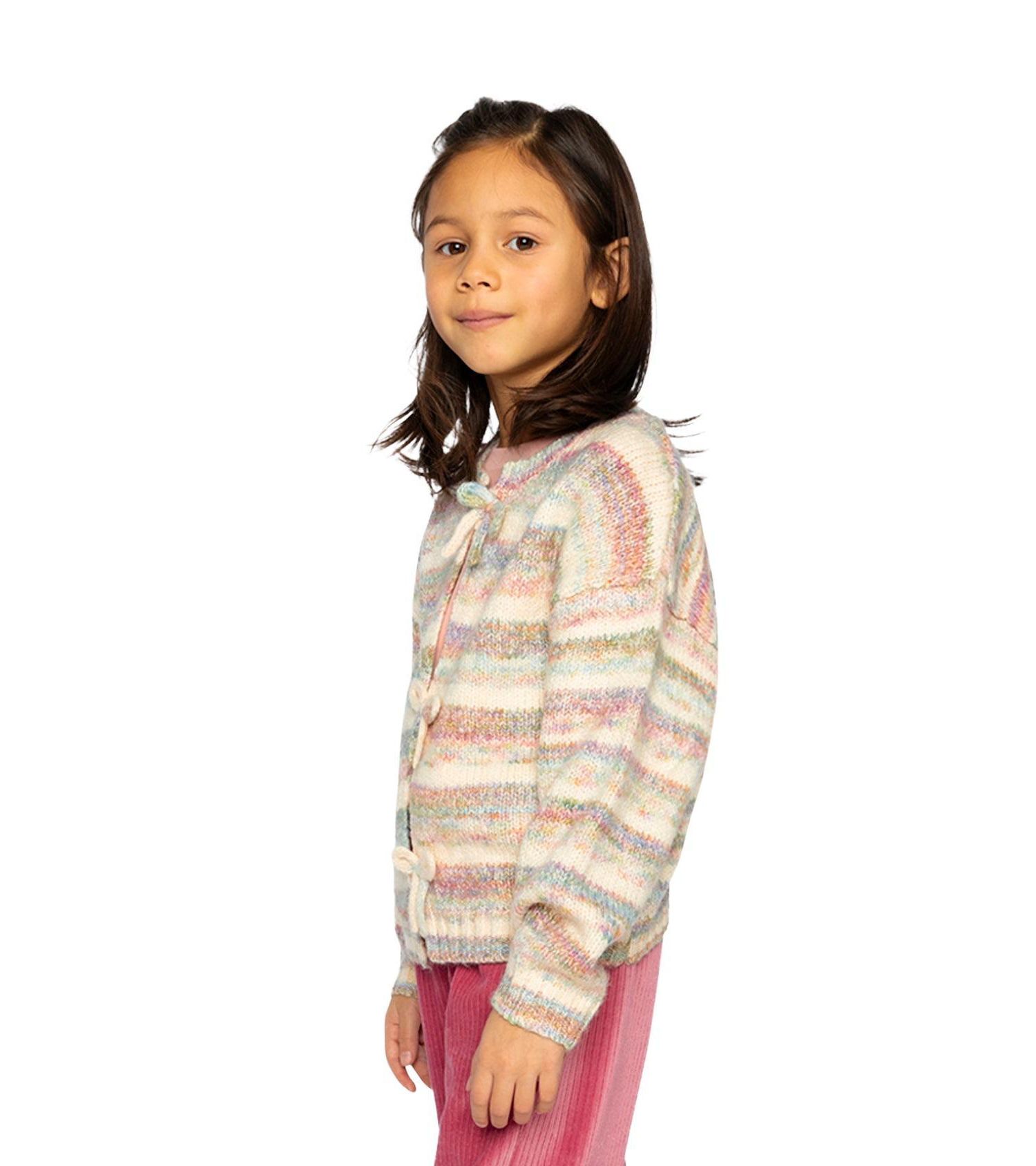 Little Girls (6Y - 12Y) Knitted Cardigan Sweaters