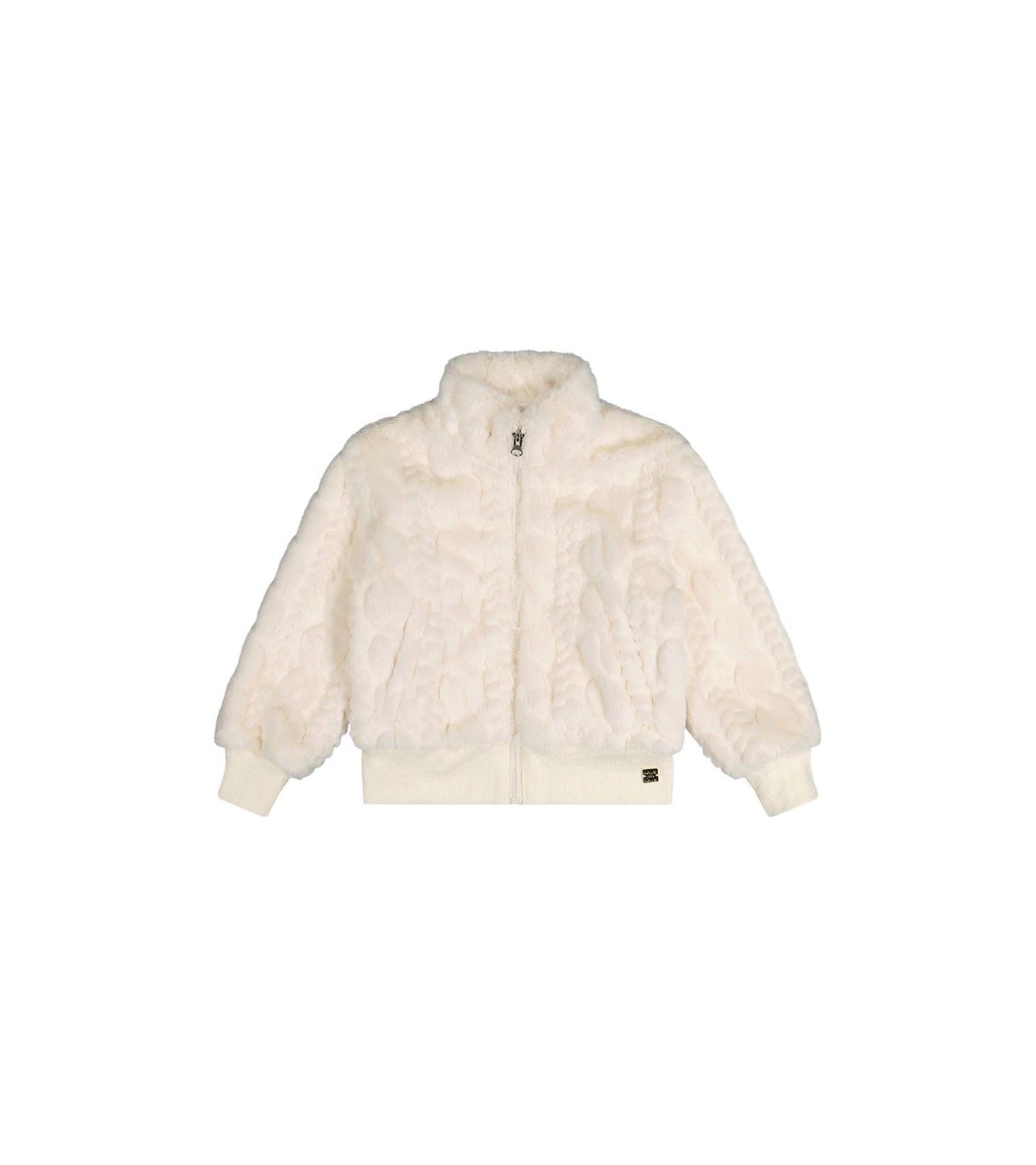 Toddler Girl (2-5) Faux Fur Jacquard Jacket