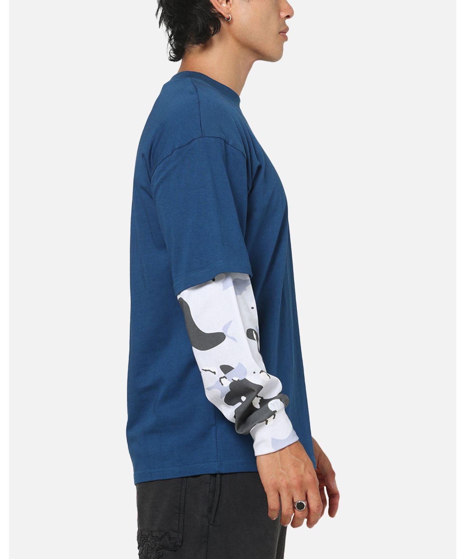 Men's Static Layered Long Sleeve T-Shirt