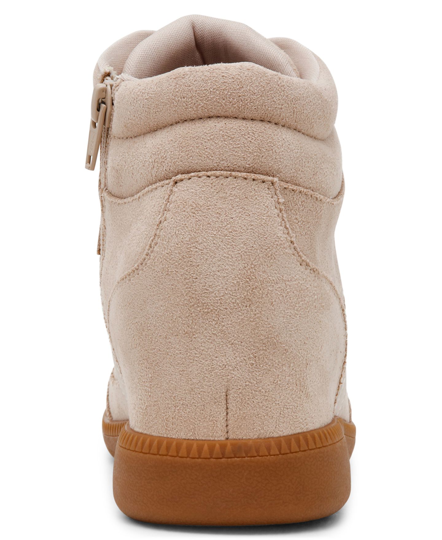 Женские кроссовки DV Dolce Vita Camdan High Top Lace-Up Wedge, цвет: Бежевый — фото 3