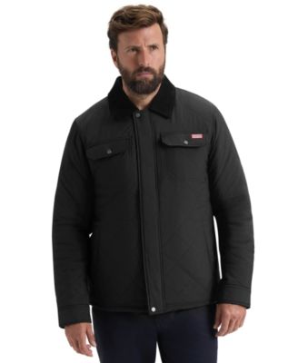 Men's Quilted Sherpa Long-Sleeve Jacket