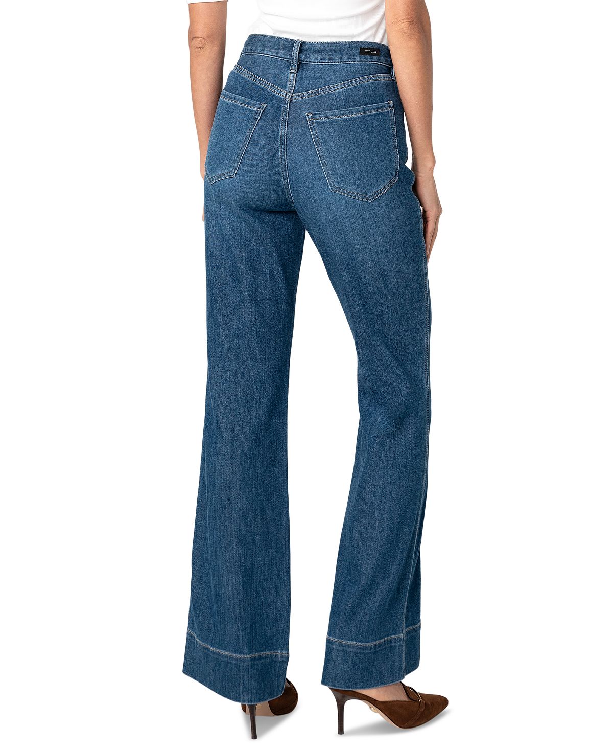 Liverpool Los Angeles Women's Relaxed High-Rise Seamed Bootcut Jeans view 3 — MAYCSS fashion products