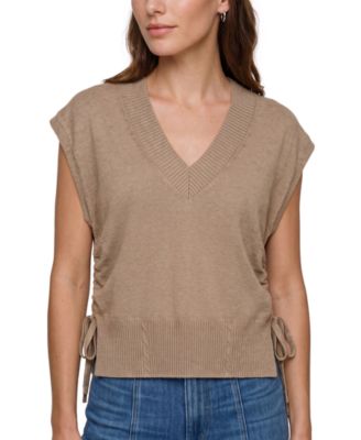 Women's V-Neck Dolman-Sleeve Sweater