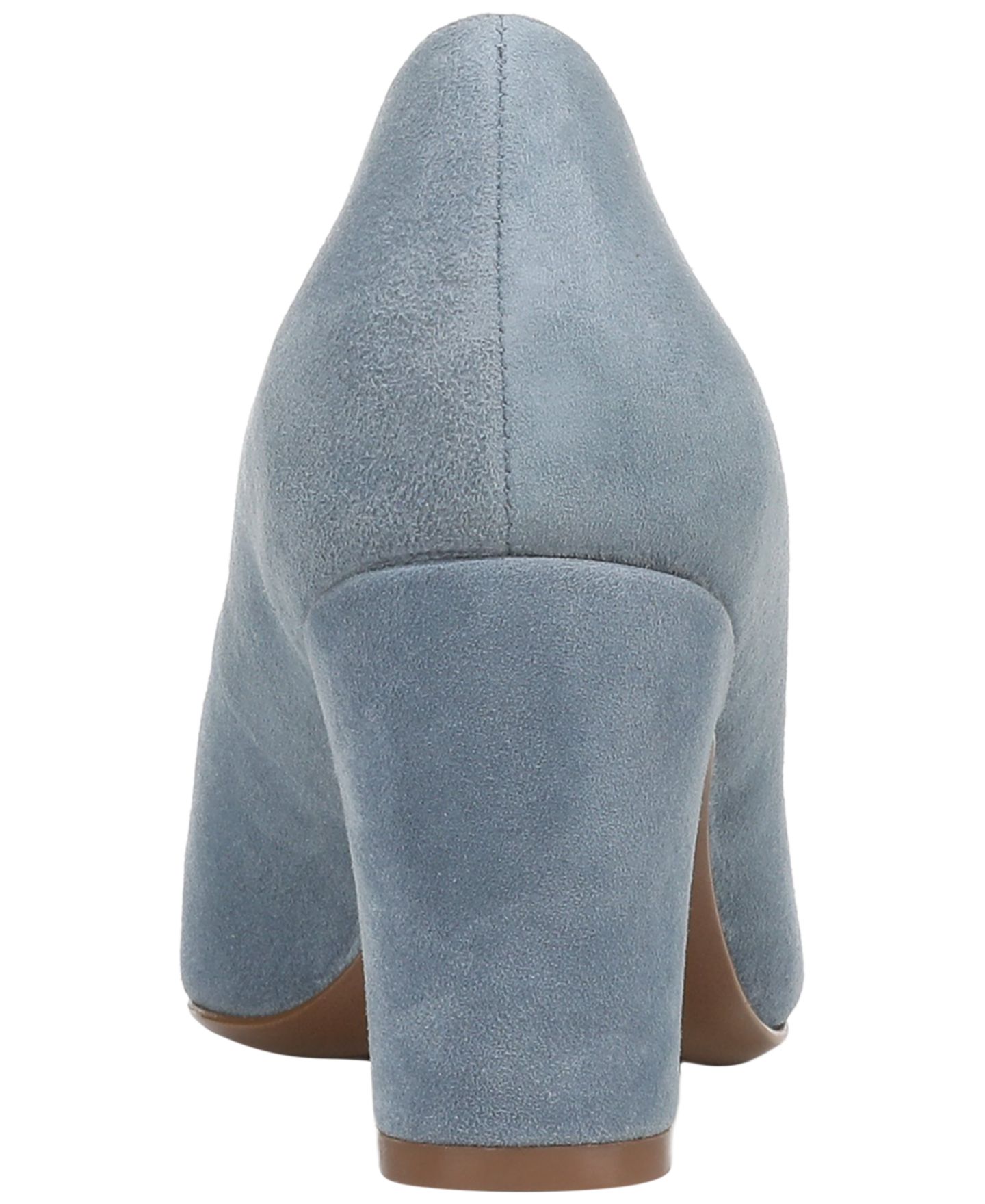 Женские туфли Naturalizer Ella Slip-On Pumps, цвет: Синий пепельный замшевый — фото 5