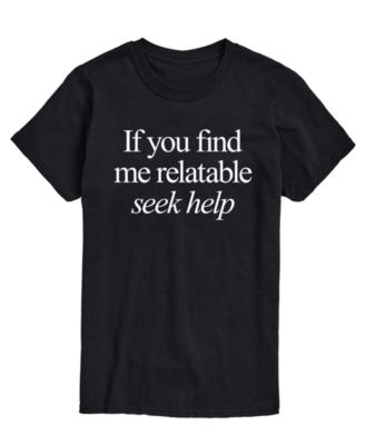 Men's If You Find Me Relatable Short-Sleeve Graphic T-Shirt