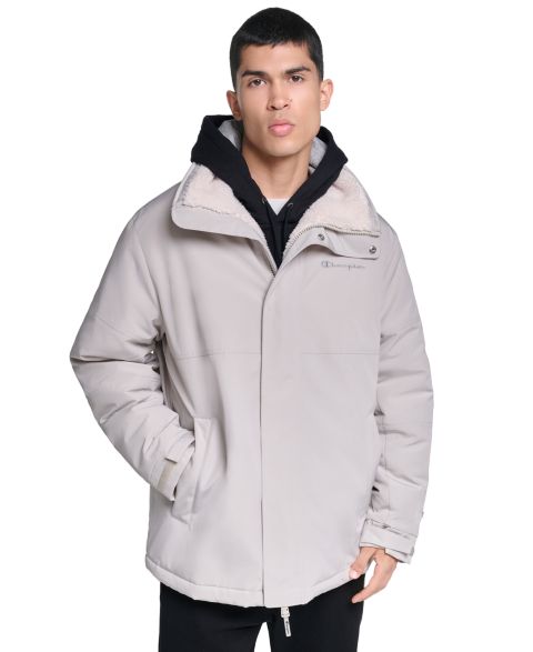 Мужская куртка Champion Ski Relaxed-Fit Hooded, цвет: Ледяной