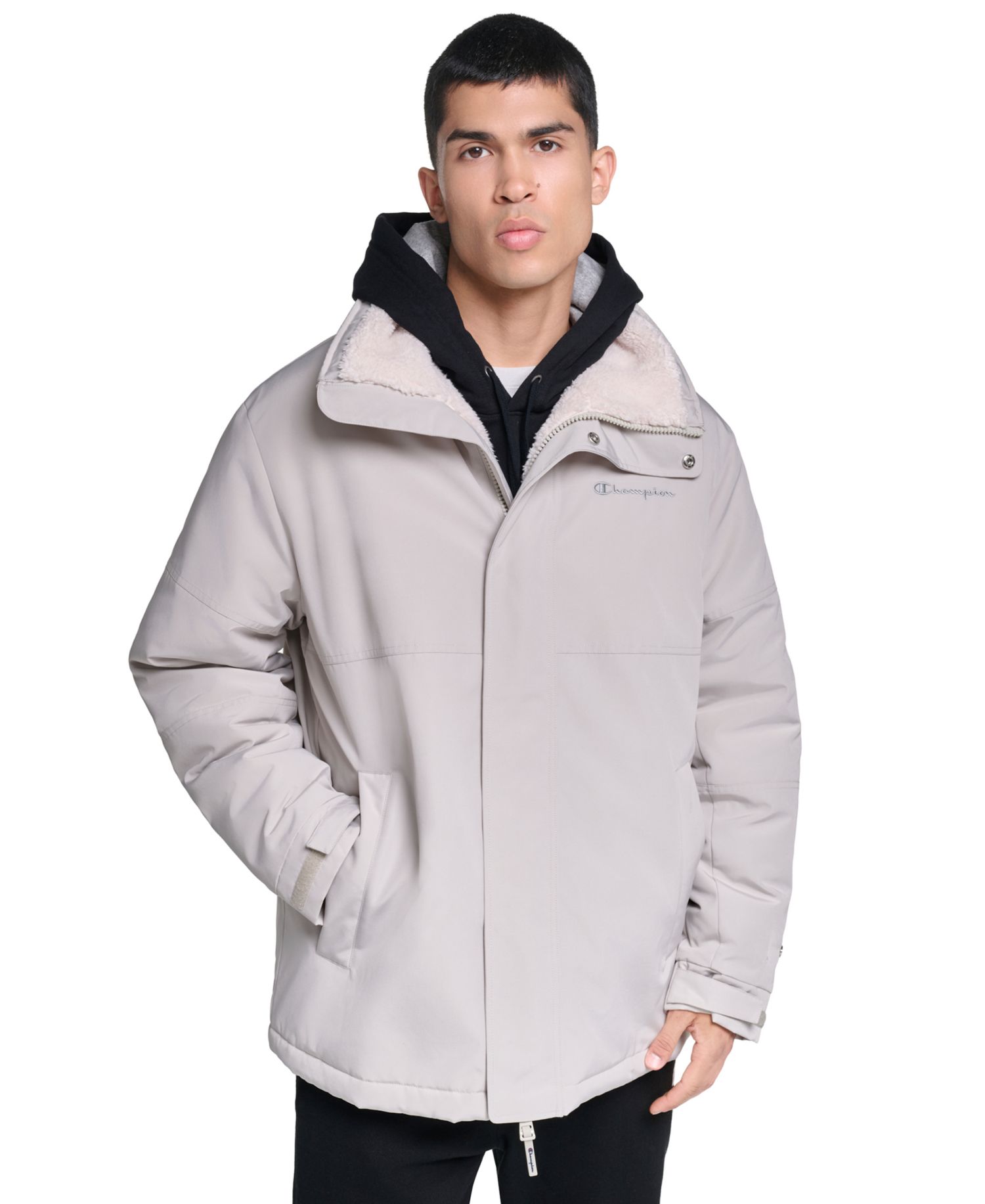 Men's Ski Relaxed-Fit Hooded Jacket