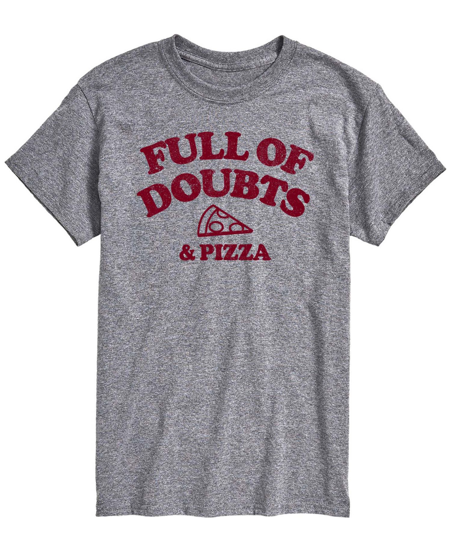 Men's Full Of Doubts And Pizza Short-Sleeve Graphic T-Shirt