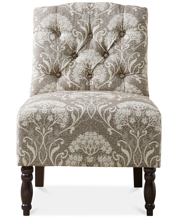 Furniture - Charlotte Tufted Armless Chair, Direct Ship
