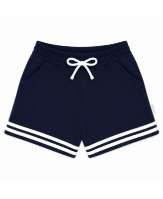 Little/Big (XS-XL)Unisex Striped Varsity Shorts