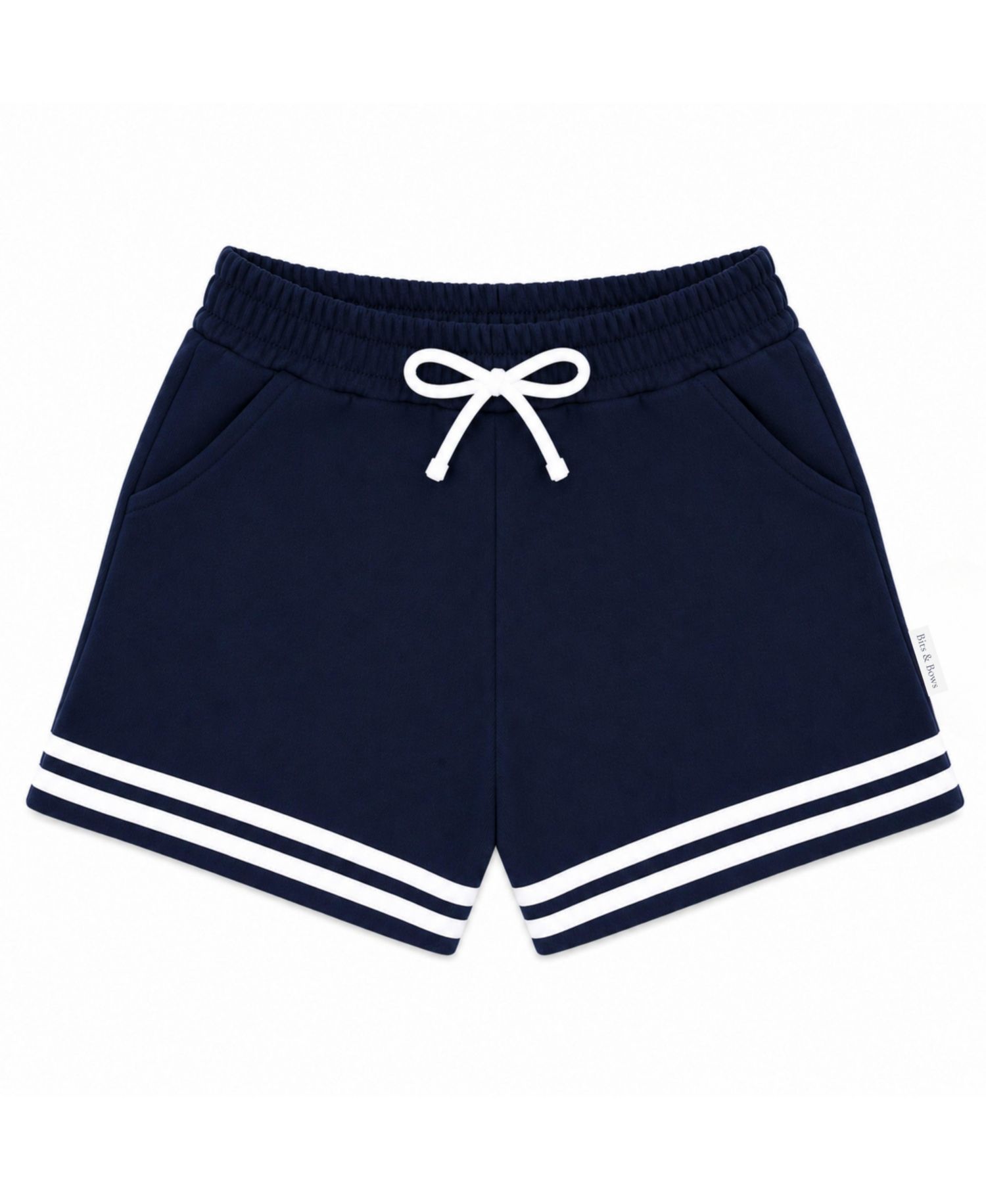 Little/Big (XS-XL)Unisex Striped Varsity Shorts