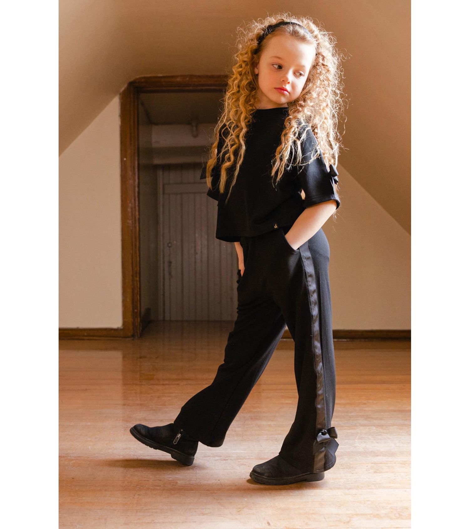 Big Girls (6Y - 12Y) Flare Legs Milano Pants