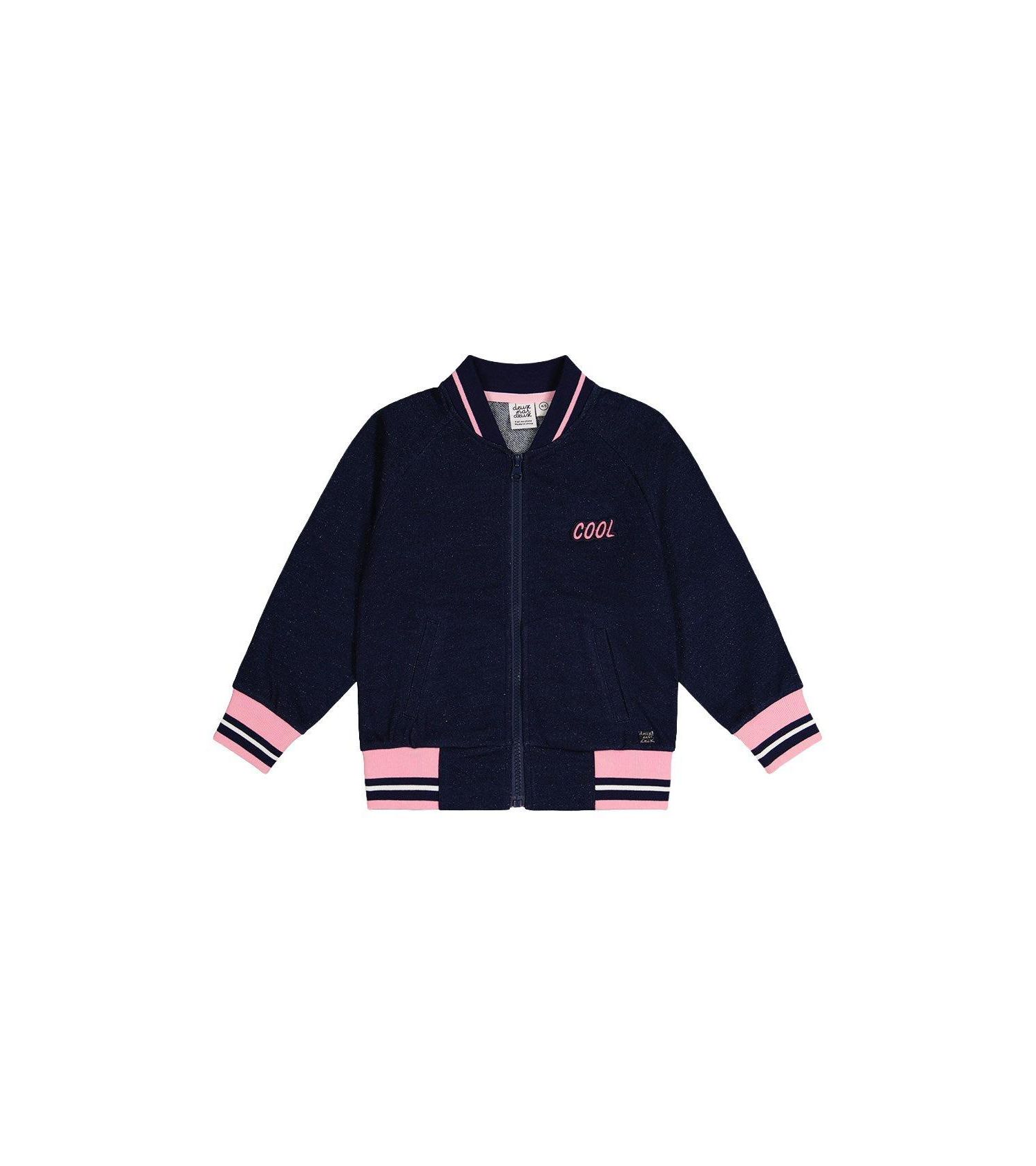 Little and Big Girl (6Y - 14Y) French Terry Jacket