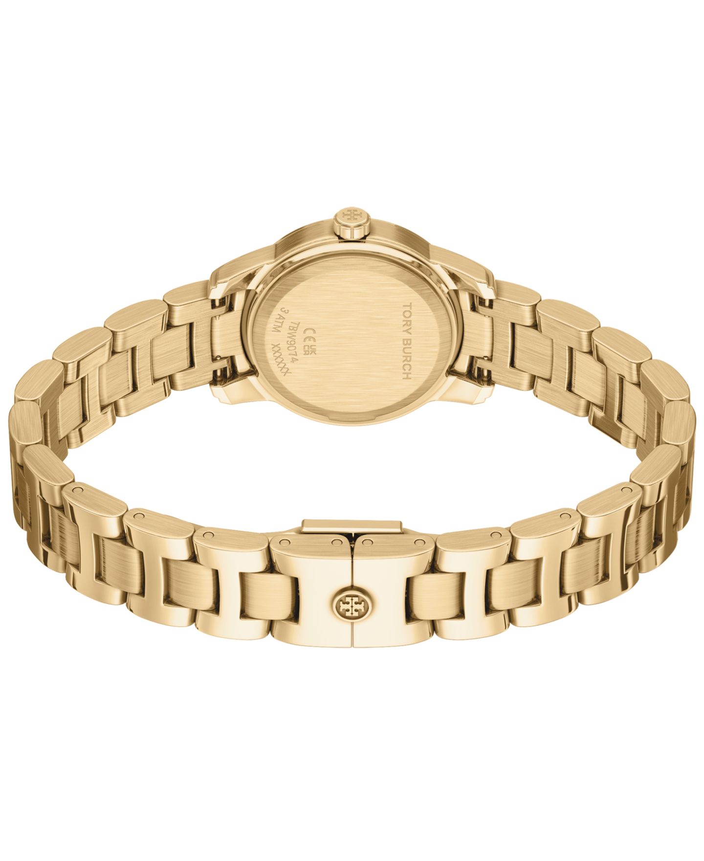 Женские часы Tory Burch Small Miller Gold-Tone Stainless Steel Watch 28mm — фото 5