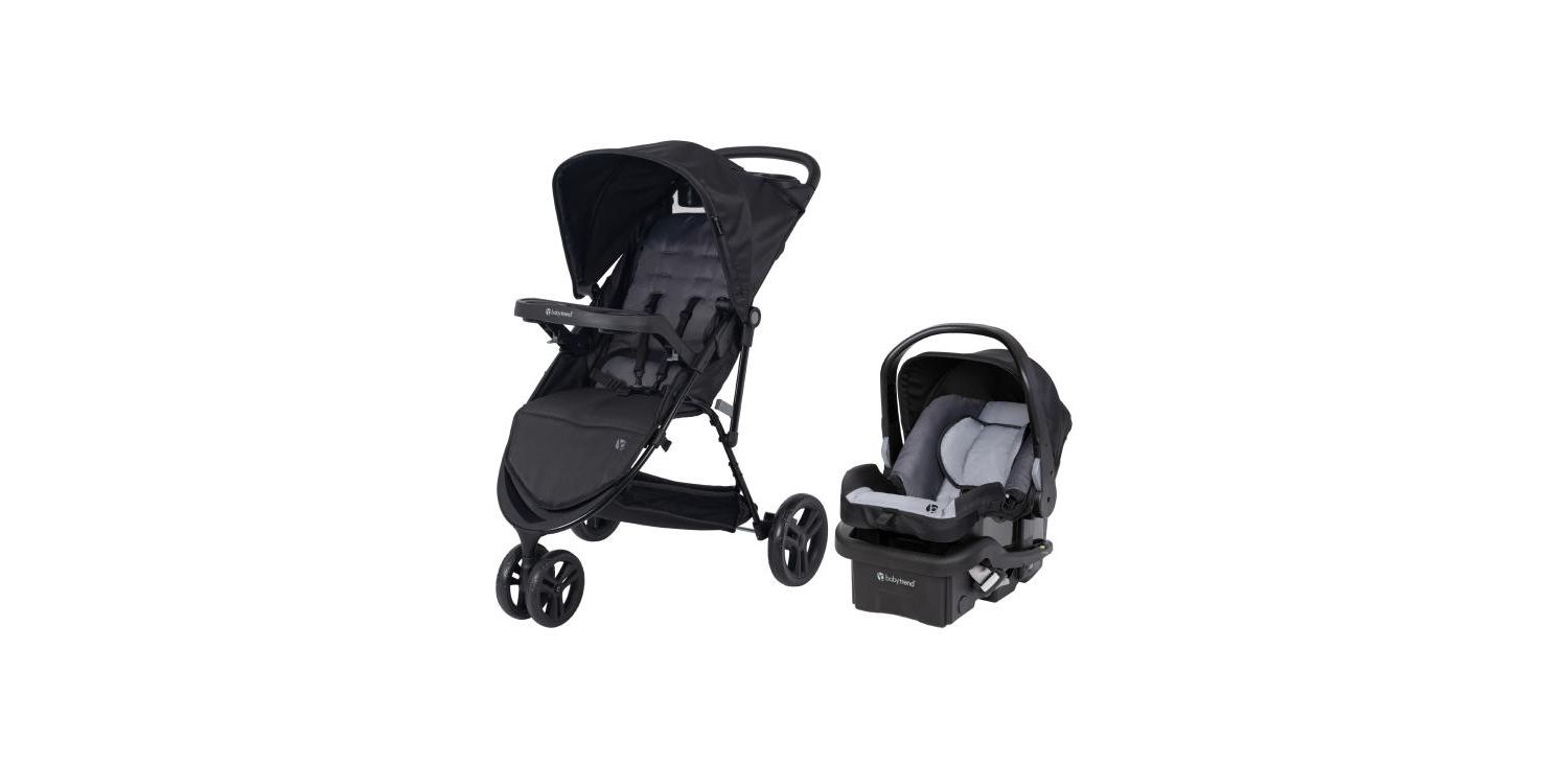 Kids Trend Venture 3-Wheel Stroller Travel System