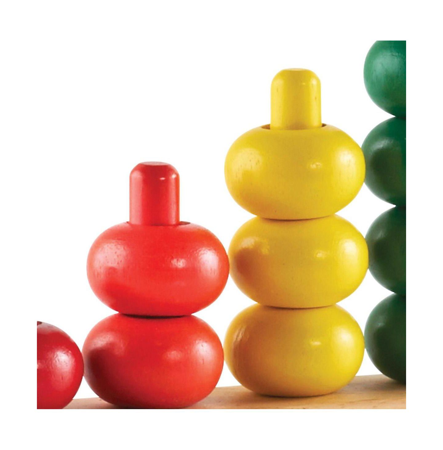 Детские игрушки Kaplan Early Learning 1 to 5 Ring Counter — фото 3
