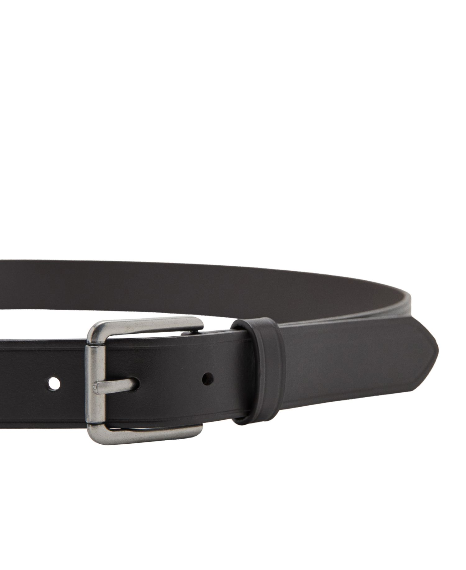 Men's Square Buckle Leather Belt