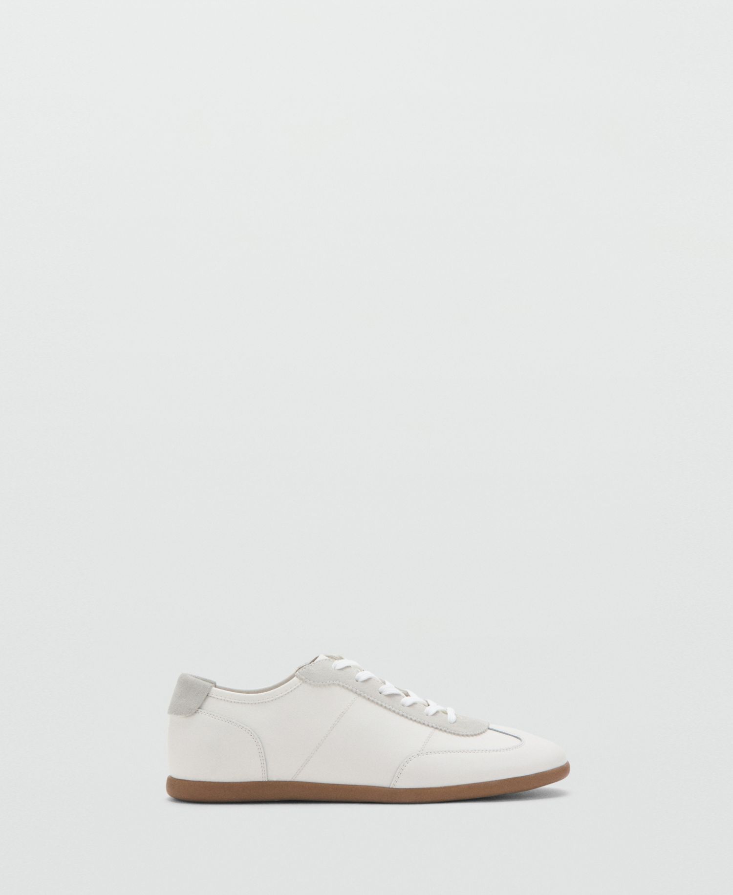 Men's Leather Mixed Sneakers